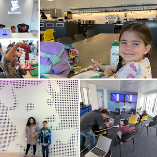 A memorable Take Your Child to Work Day hosted by the Datadog Office Operations team